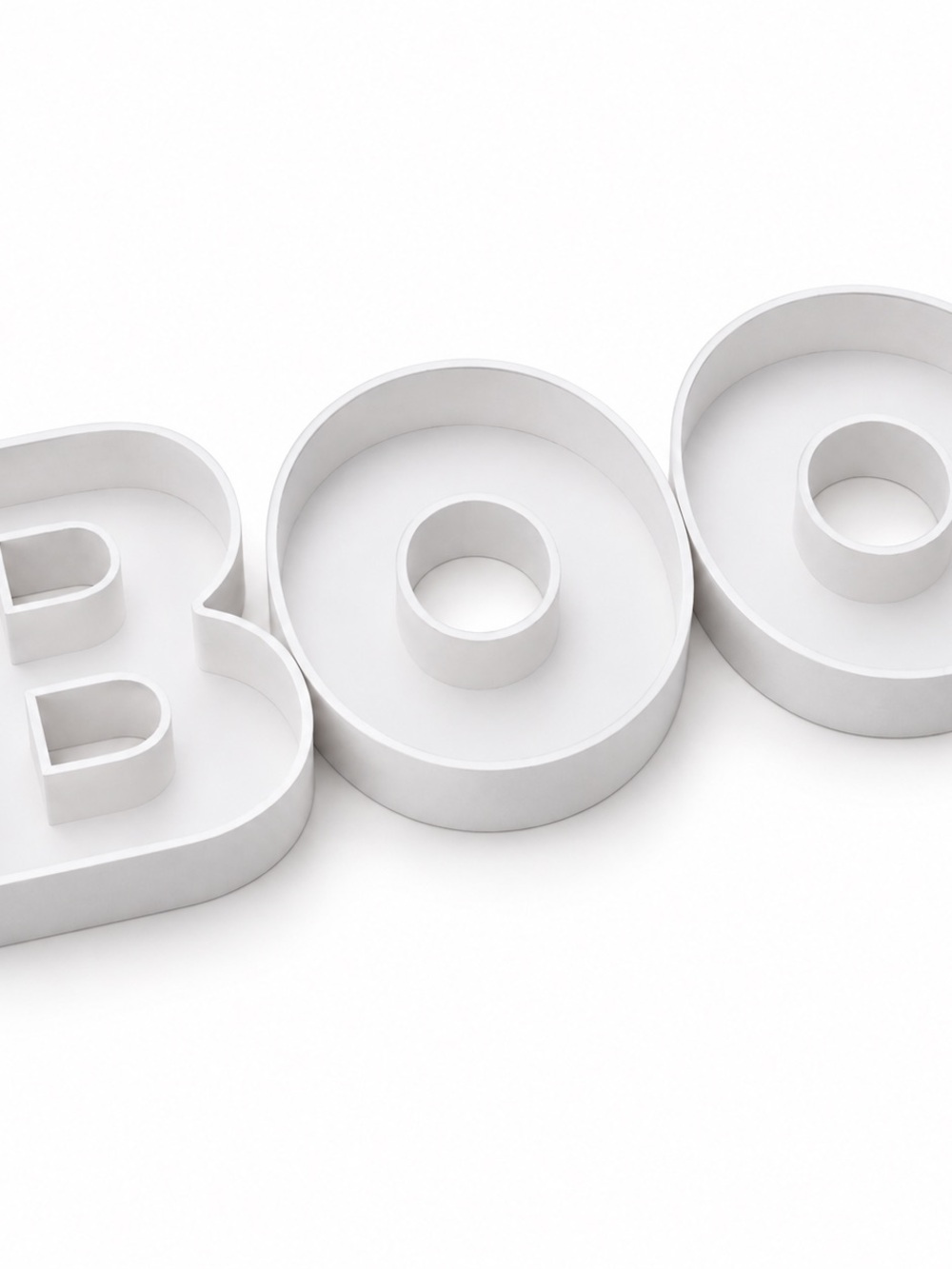 BOO Fillable Charcuterie/Candy Tray Set.